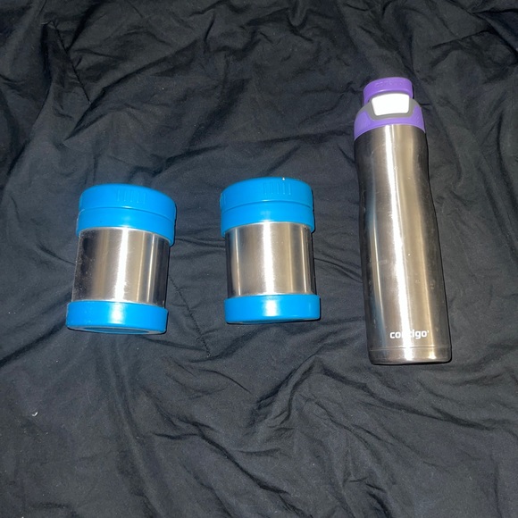 2 Thermoses and reusable water bottle - Picture 1 of 5